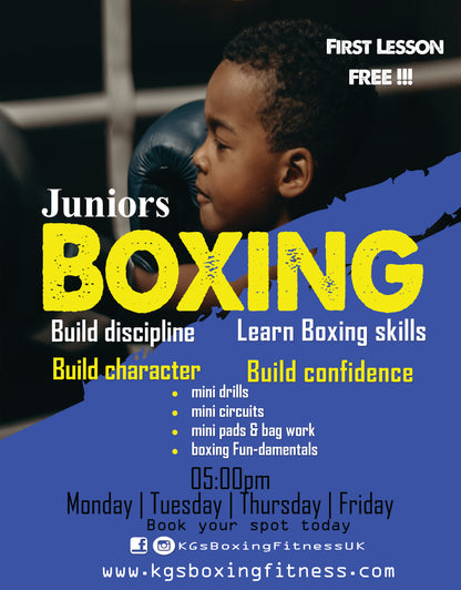 KGS Youth Academy – Juniors (10–15) · Mon–Fri 5:00–6:00pm